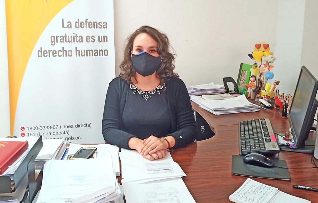 Cristina Meneses Sotomayor indica que durante el estado de excepción la labor de la entidad no se paralizó.