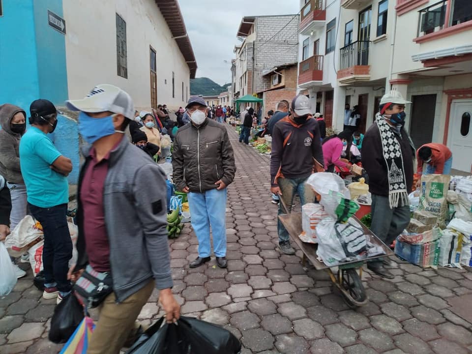 Esta feria antes se desarrollaba en las inmediaciones del Centro Comercial Paltense.