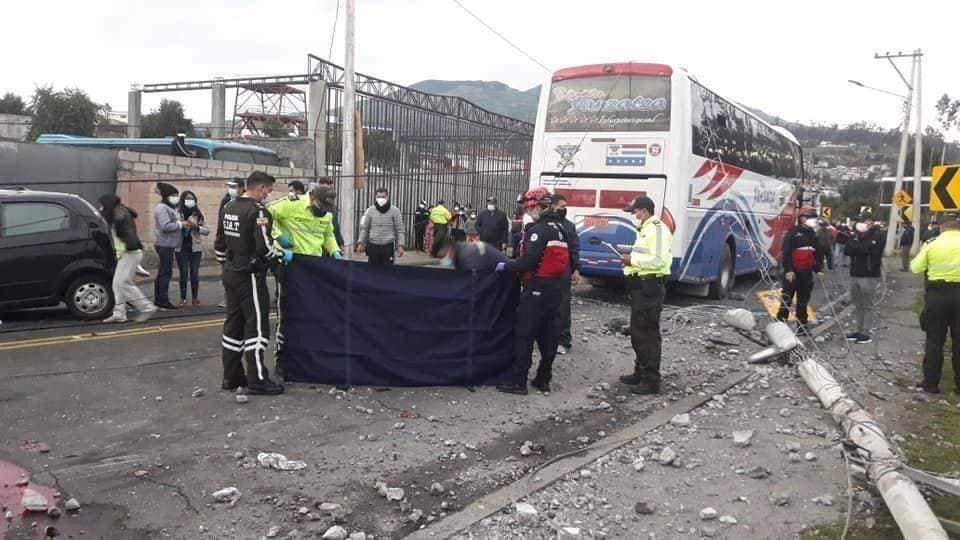 La tragedia ocurrió en el cantón Pelileo de la provincia de Tungurahua. (Foto: redes sociales)