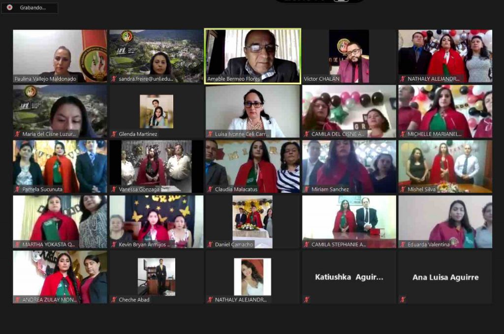 Los eventos se cumplen de manera virtual.