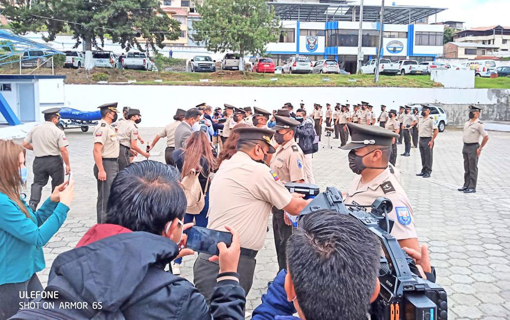En las instalaciones de la Policía de Loja se realizó la ceremonia.