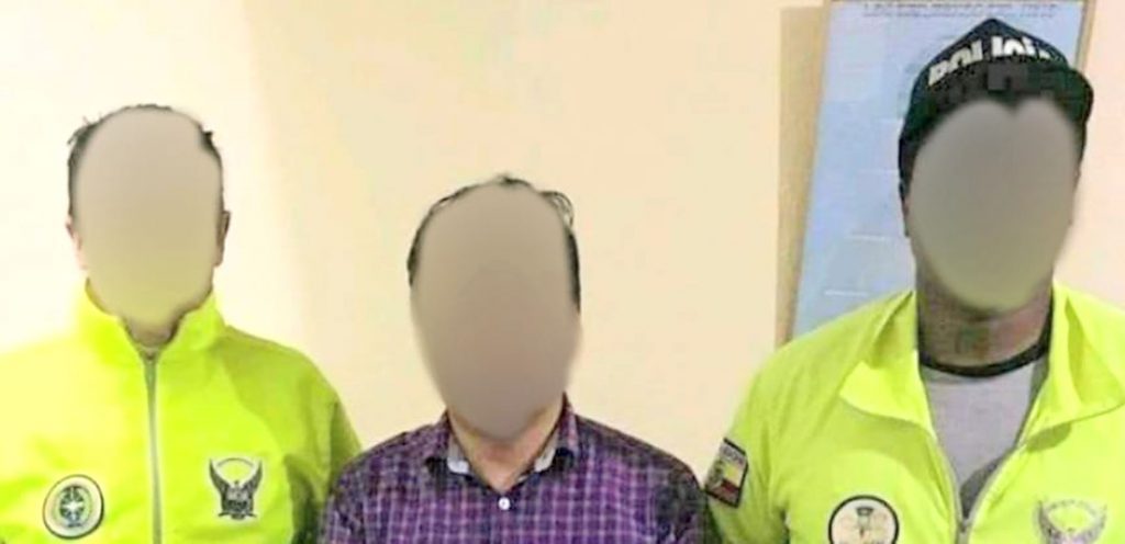El ciudadano fue detenido por la Dirección Nacional de la Policía de la Niñez y Adolescencia de Loja.