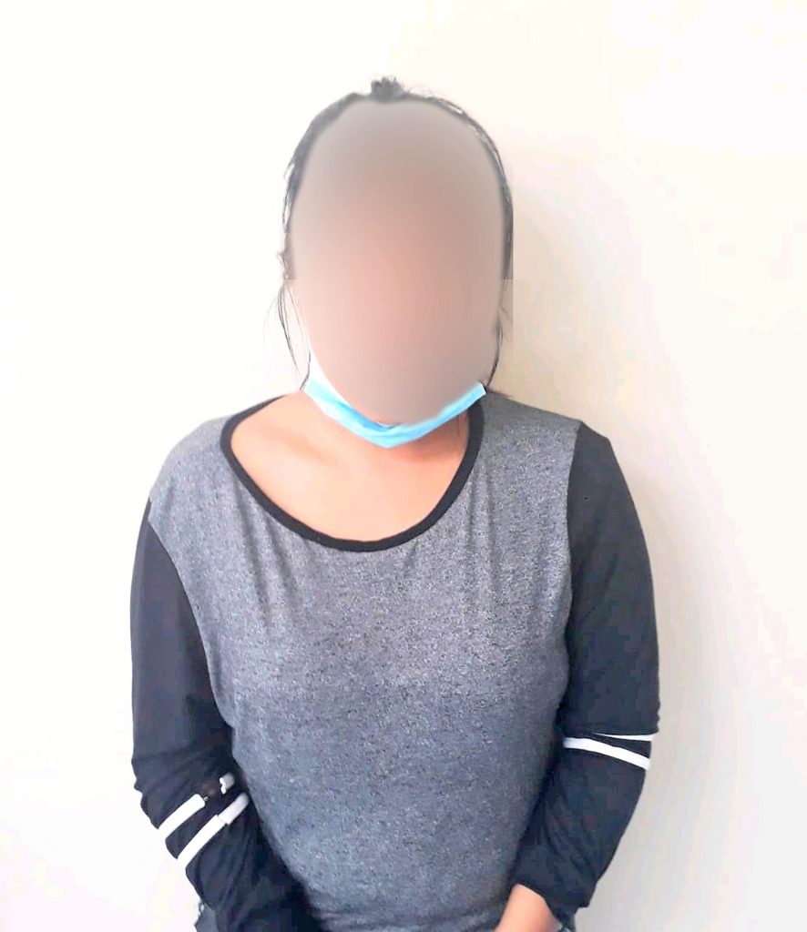 La ciudadana ya se ha involucrado en ese tipo de delitos.