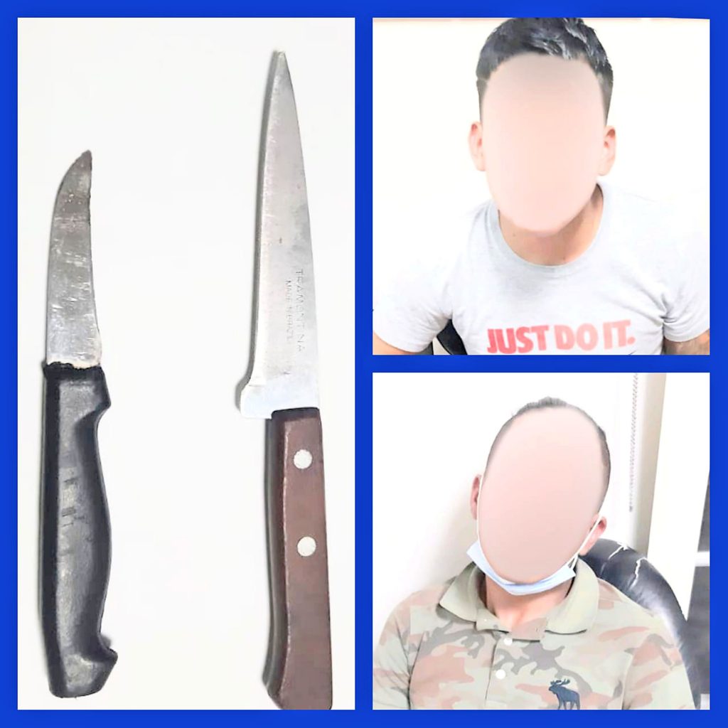 Ellos tienen antecedentes penales.