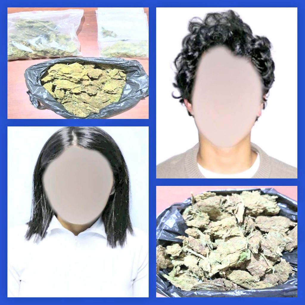 Presuntamente los dos ciudadanos se dedicarían al microtráfico.