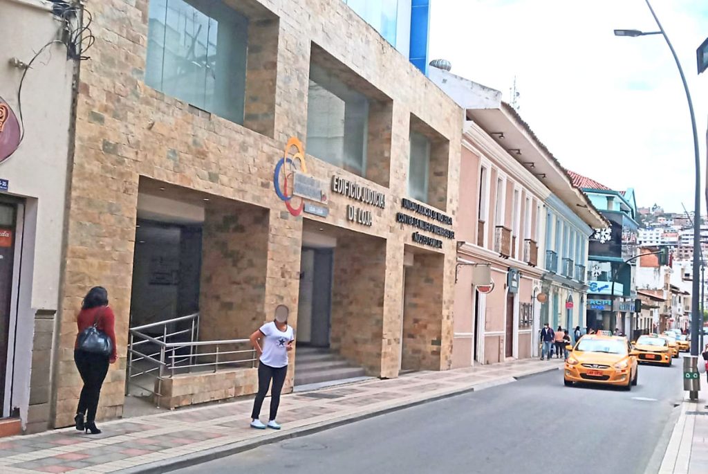 La diligencia se realizó la tarde de ayer, a las 16:00.