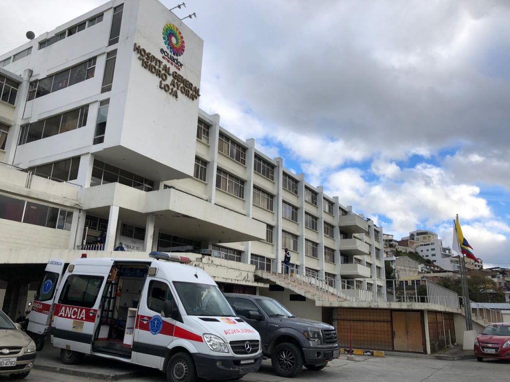 El Hospital Isidro Ayora recibe pacientes de Loja y de provincias cercanas como Zamora Chinchipe.
