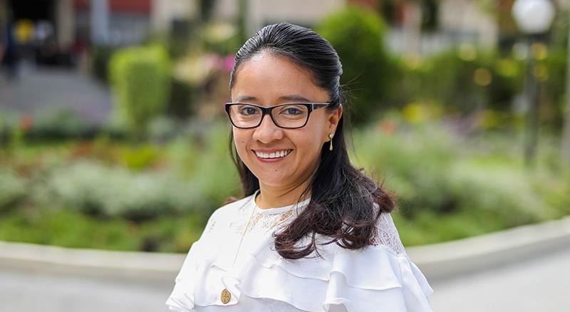 Elizabeth Salas Tenesaca, coordinadora de la carrera de Finanzas de la UTPL.