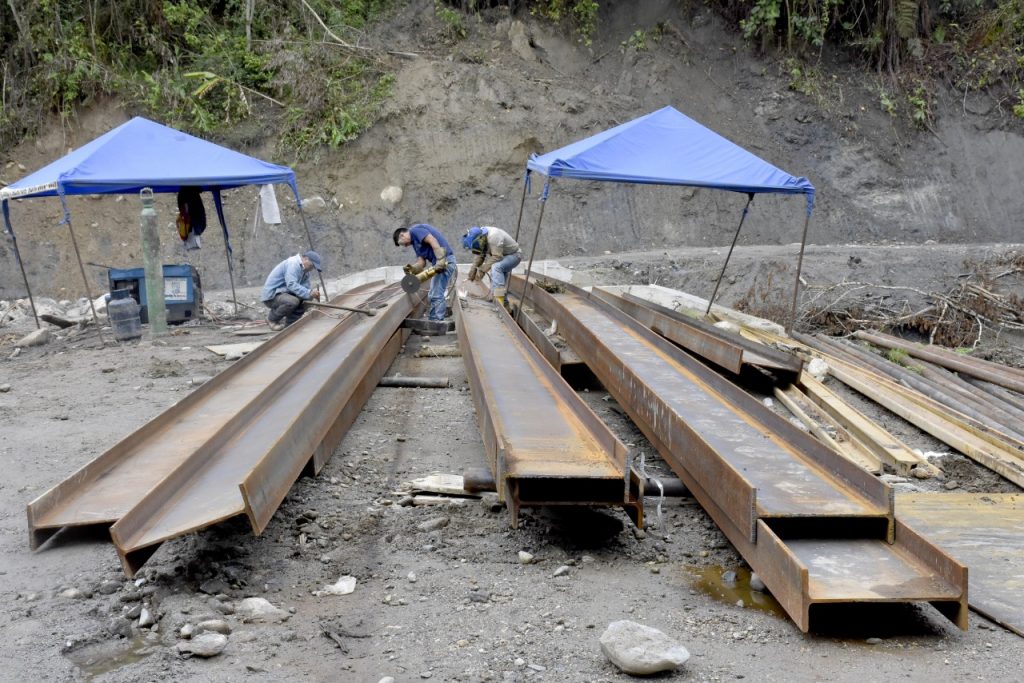 Los trabajos registran un avance del 25%.