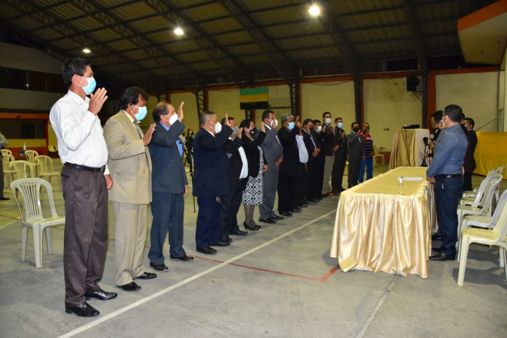 El trabajo de la directiva que asumió funciones el viernes anterior va hasta 2024.