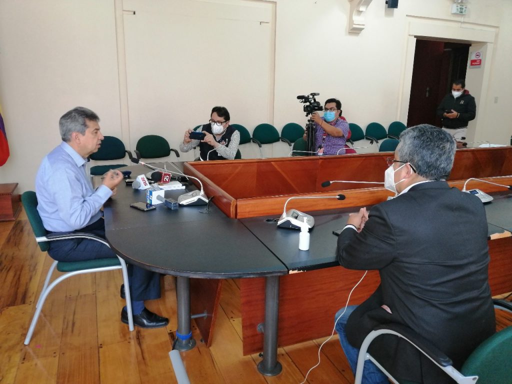 Rafael Dávila, prefecto de Loja saludó el accionar de los legisladores.