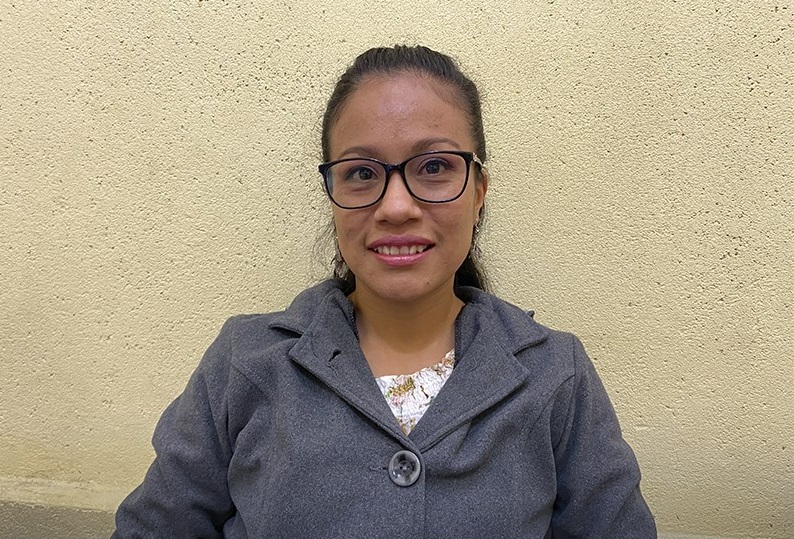 Lucía Guamán cumple el cargo como encargada.