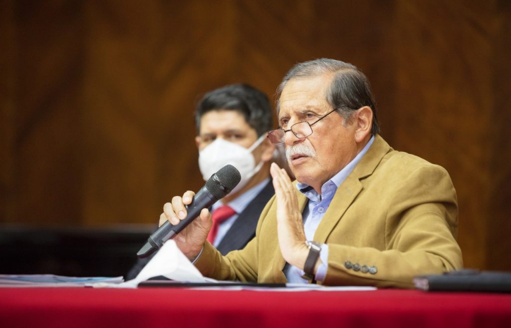 El burgomaestre de Loja, Jorge Bailón Abad.