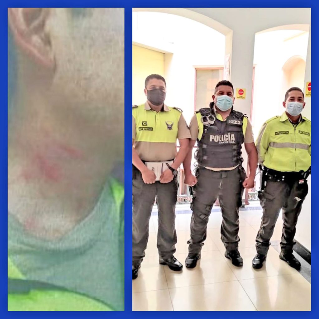 Los agentes del orden acuden a las emergencias, pero ellos llevan la peor parte.