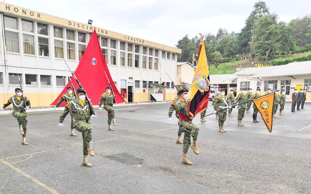 El evento militar fue en la Brigada de Infantería.