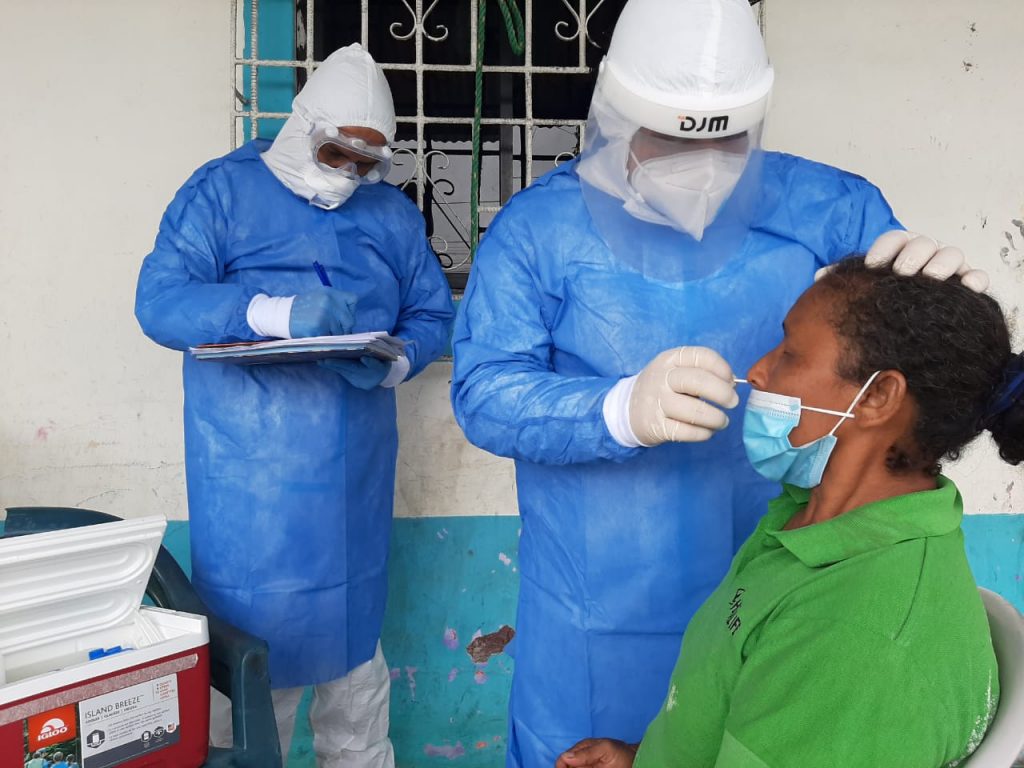 La prueba rápida de antígenos no tiene costo alguno. (Foto: MSP)
