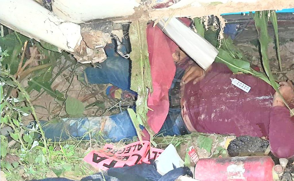 El percance ocurrió la madrugada del último lunes.