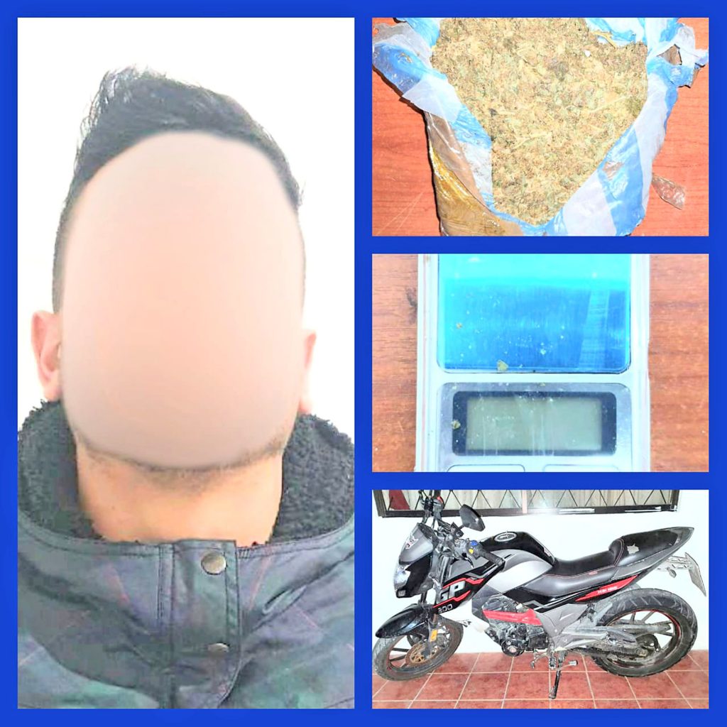 Fue interceptado en un barrio del suroccidente de la ciudad de Loja