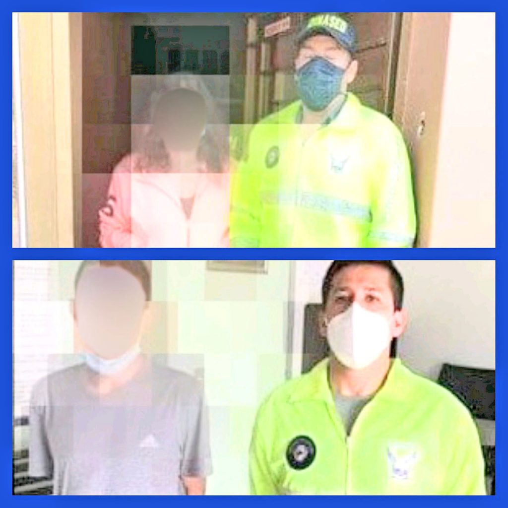 Los dos ciudadanos se encuentran en buenas condiciones.