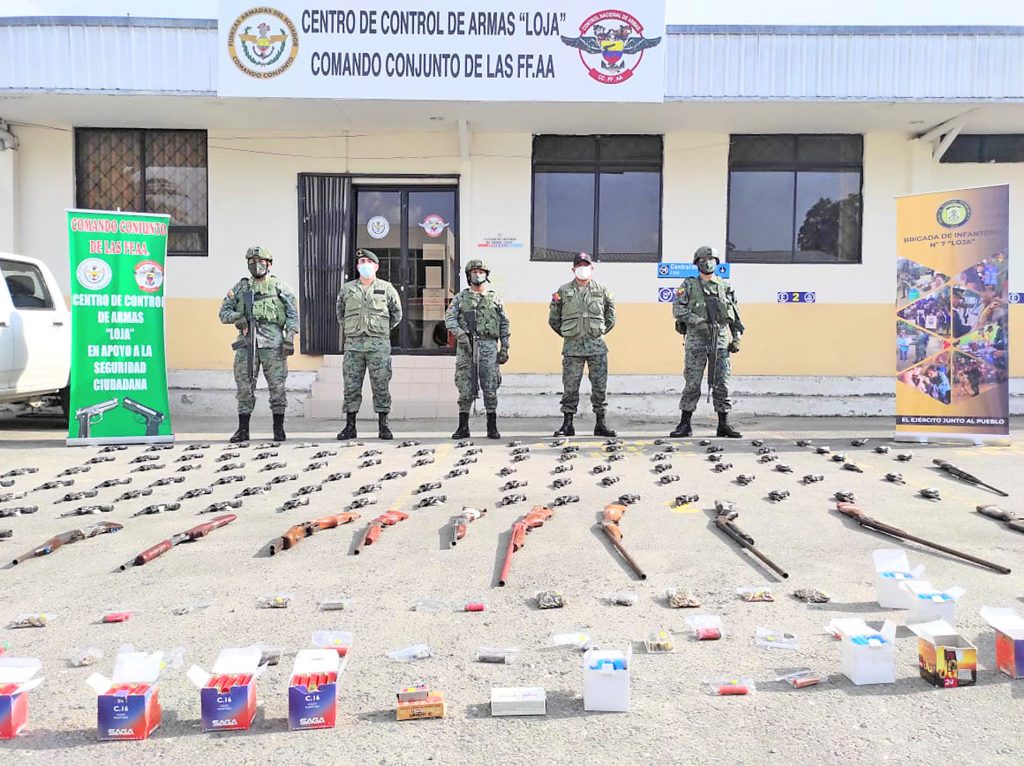 Ese material fue decomisado en los operativos ejecutados en el 2020.