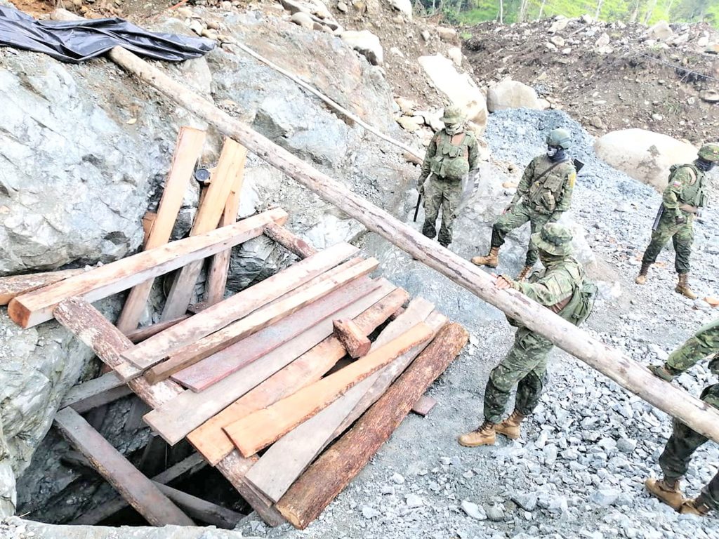 En el operativo estuvieron los funcionarios de la Arcernnr.