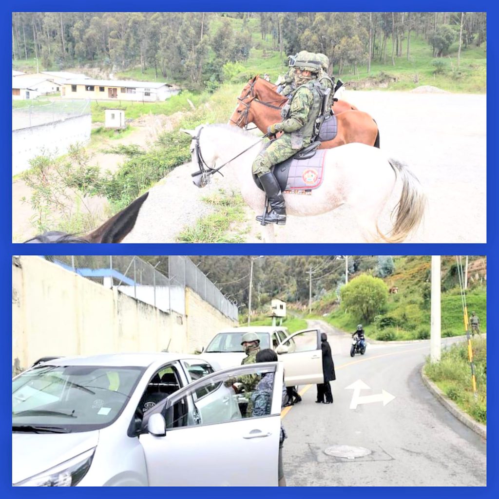 El control en el centro carcelario es externo.