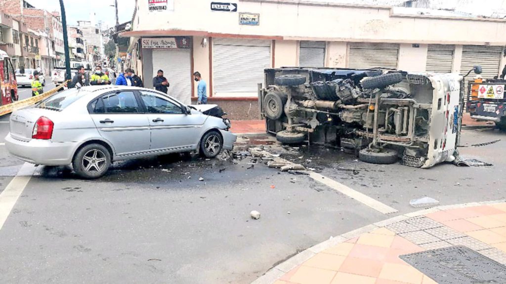 El percance no deja lesionados.