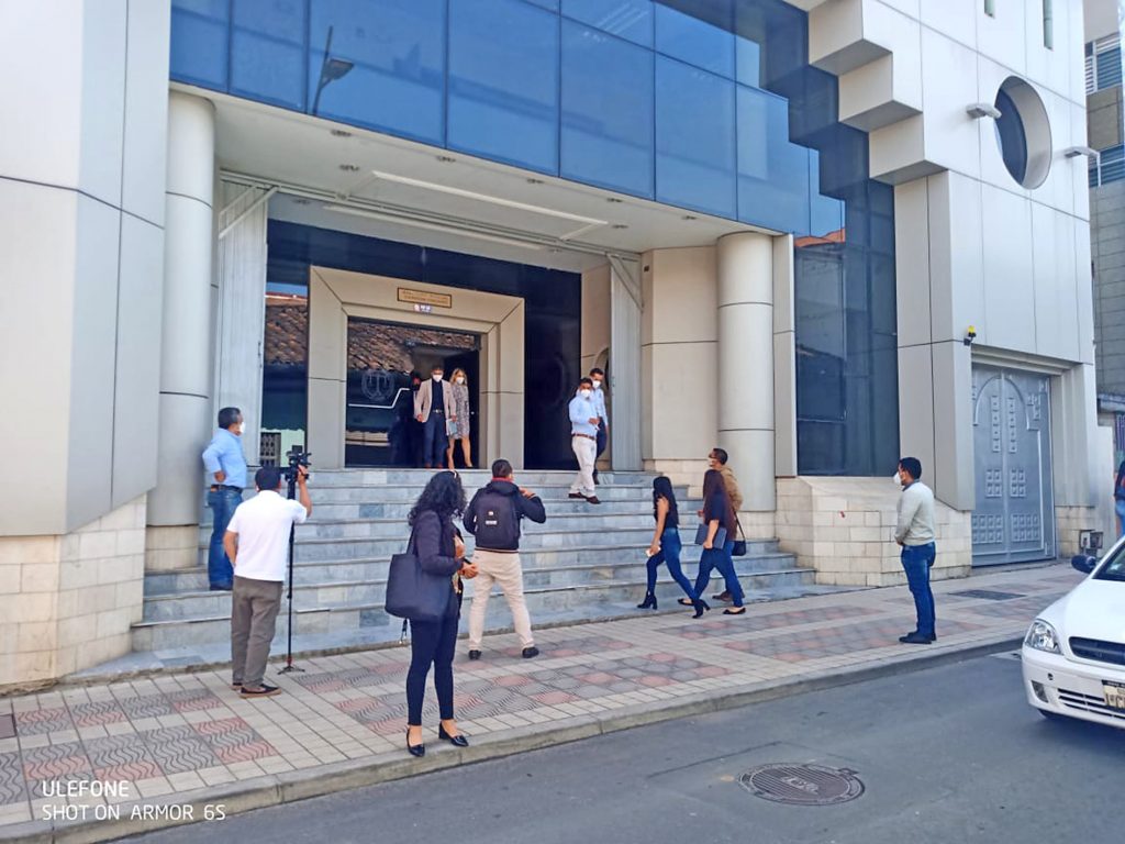 La diligencia fue ayer, a las 09:30.