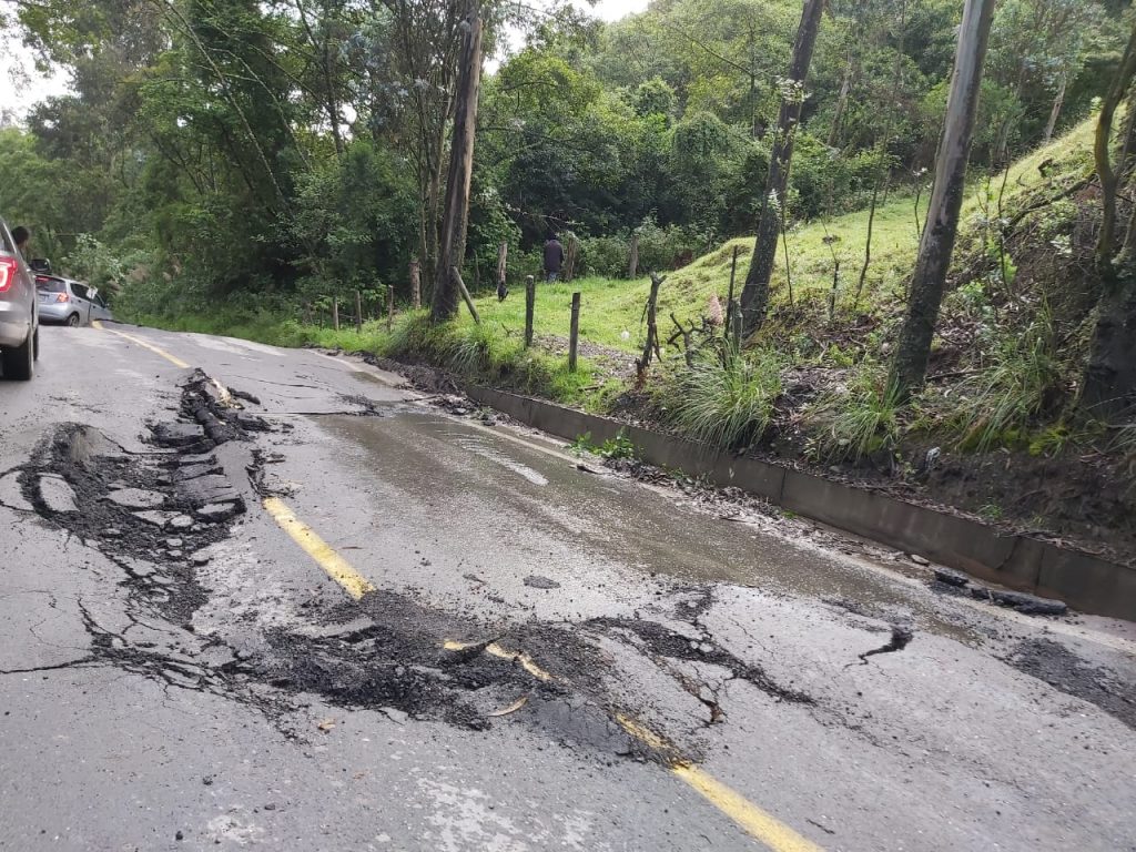 Hay afectaciones evidentes en por lo menos tres puntos.