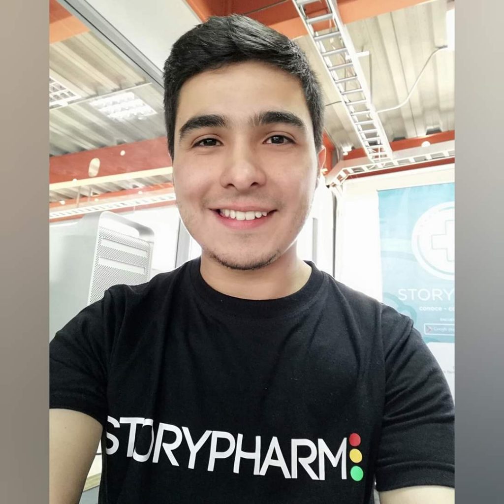 El emprendedor de 28 años es Diego Moreno.