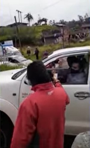 Se subió un video en el que se evidencia esta situación. (Foto captura del video)
