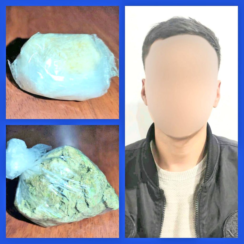 El ciudadano, presuntamente, sabría movilizarse en una motocicleta para realizar la venta del alcaloide.