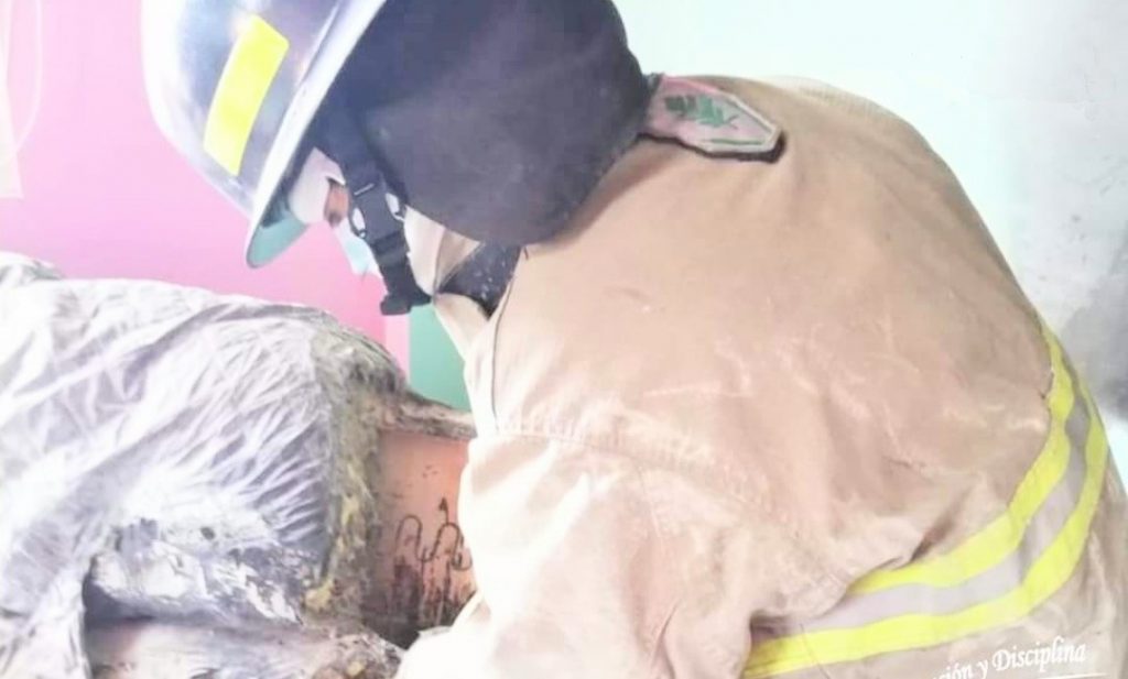 El incendio no dejó personas heridas.