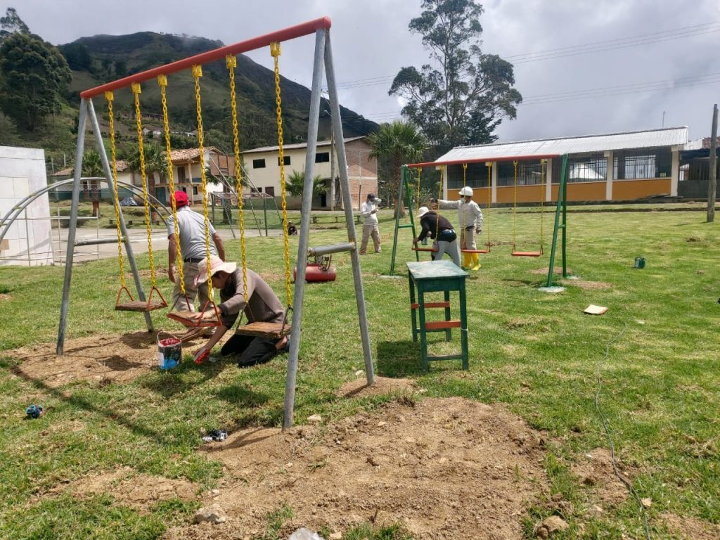 El parque luce con una mejor imagen luego de su rehabilitación.