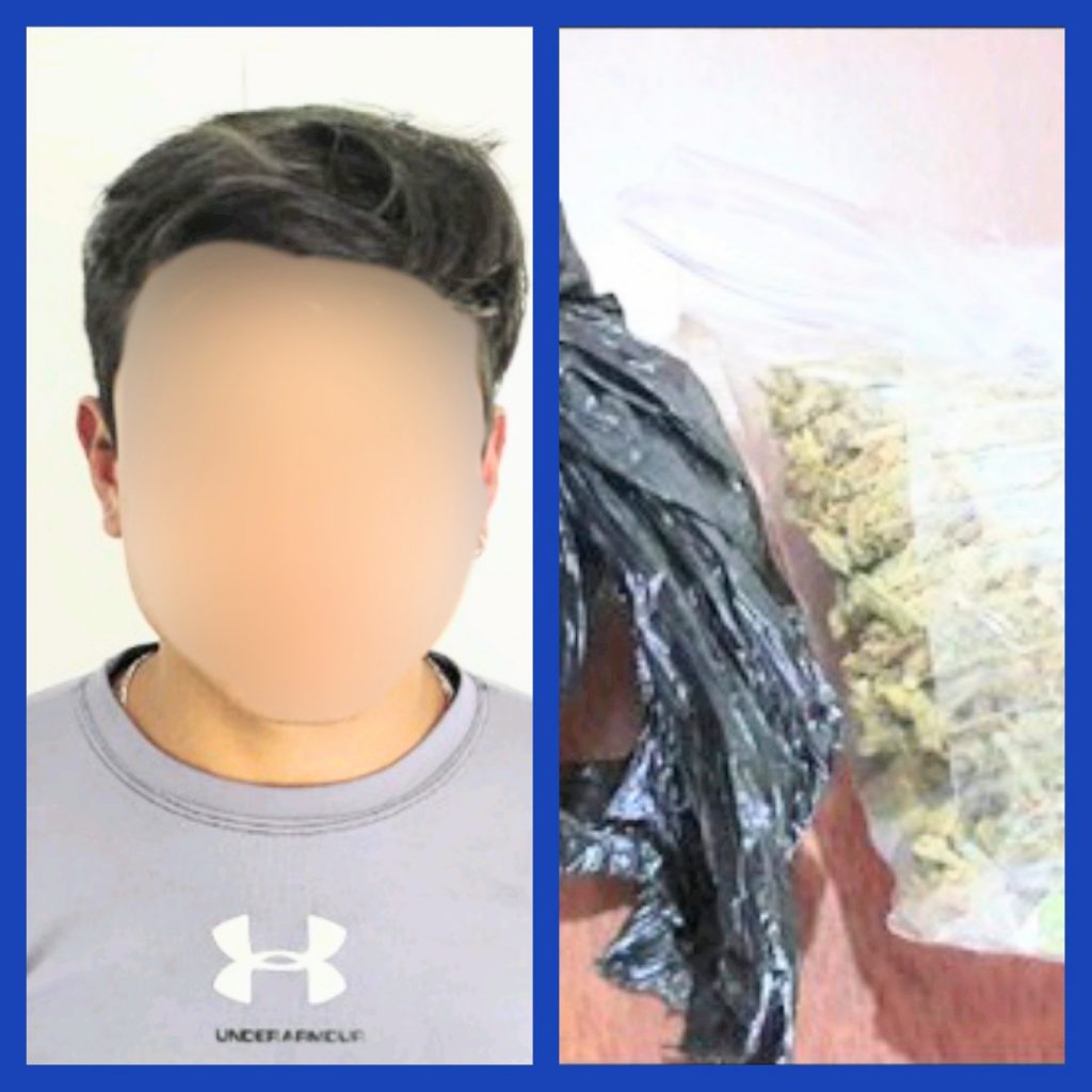 El ciudadano fue detenido la tarde de ayer en la esquina de las calles Bolívar y Lourdes.