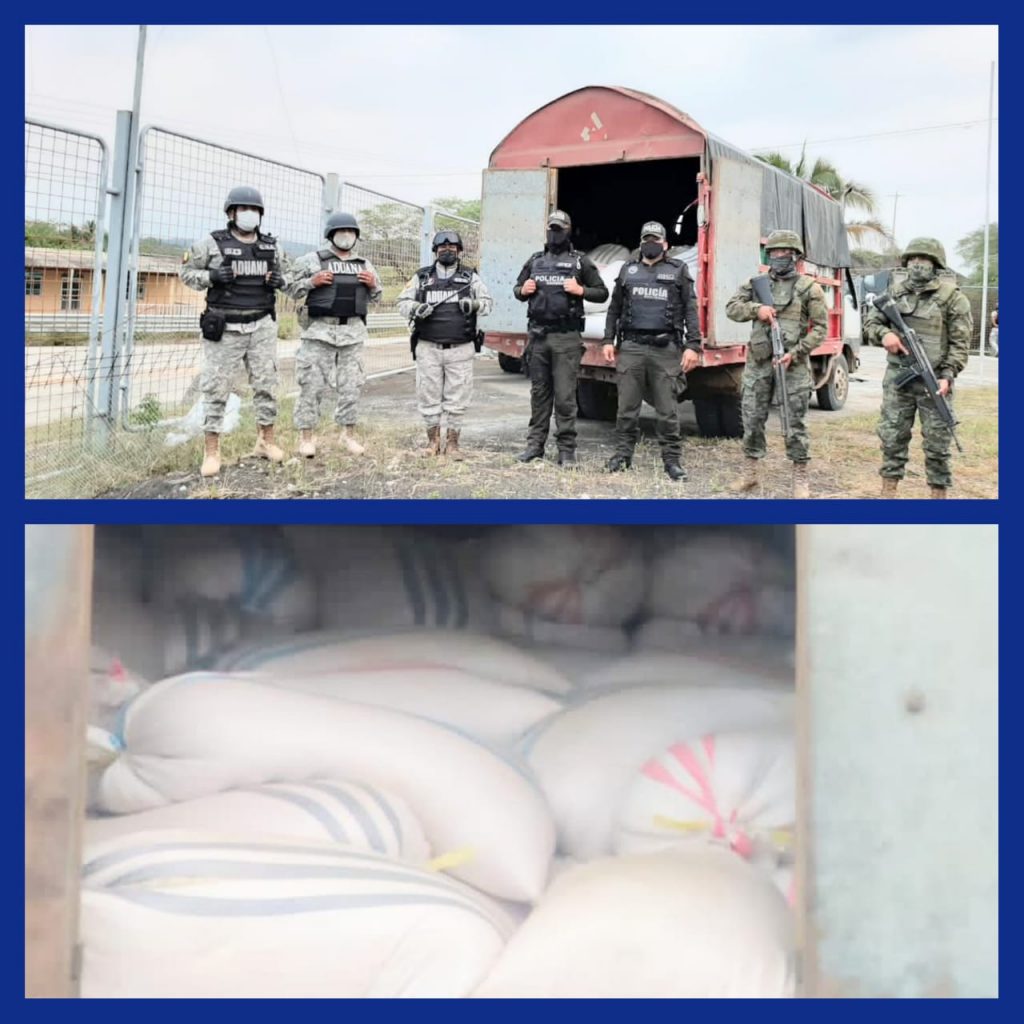 La mercadería ilegal fue trasladada al Senae.