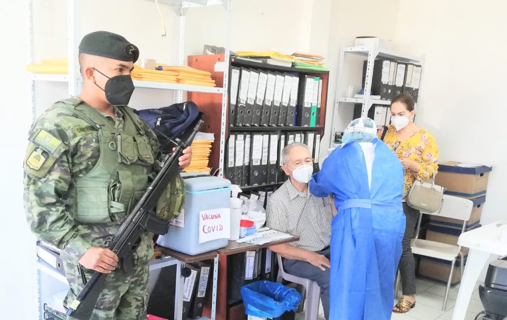 Hasta ayer no hubo novedades a esa actividad que cumplen los militares.