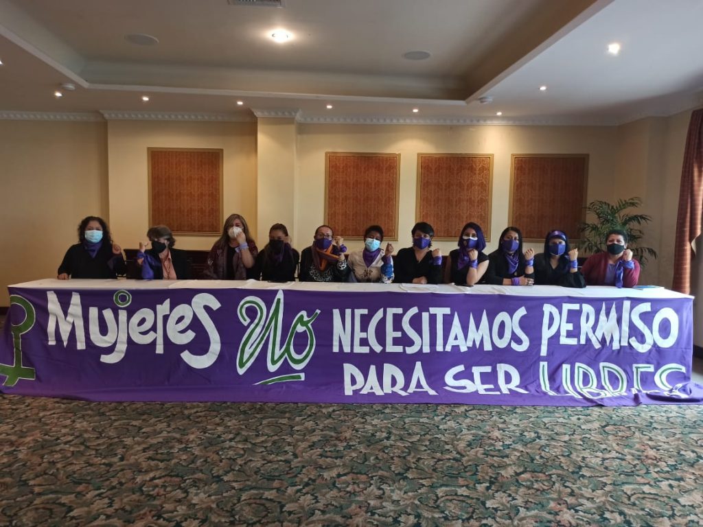 El último lunes se realizó la presentación de la ‘Agenda Violeta Resistencia Feminista’.
