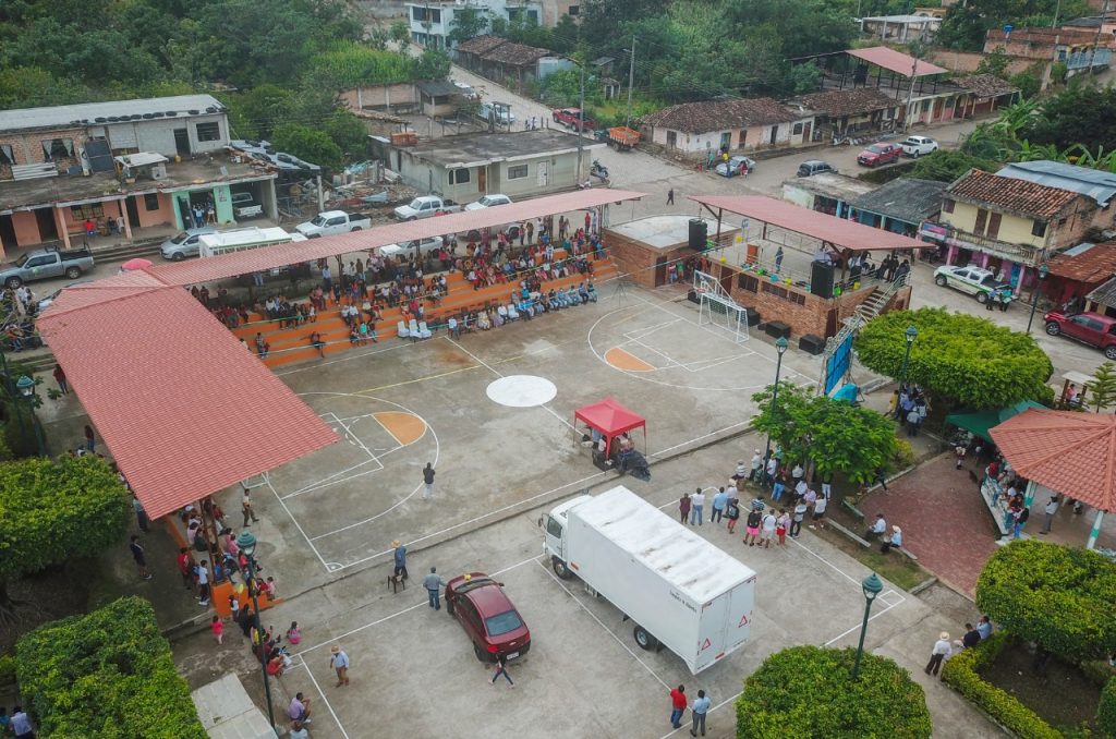 Los moradores de la parroquia se sienten agradecidos por la obra.