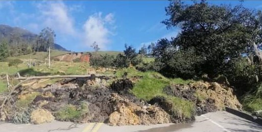 El deslave se suscitó a las 03:00, aproximadamente, del sábado 20 de marzo.