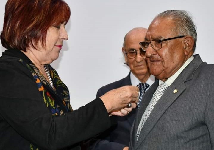 Sergio Abad recibió una serie de reconocimientos.