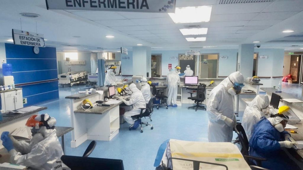 El sistema de salud colapsó en muchas ocasiones.