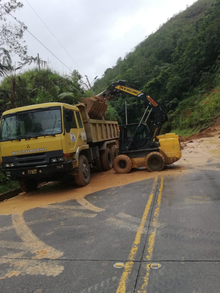 La vía fue habilitada por el MTOP.
