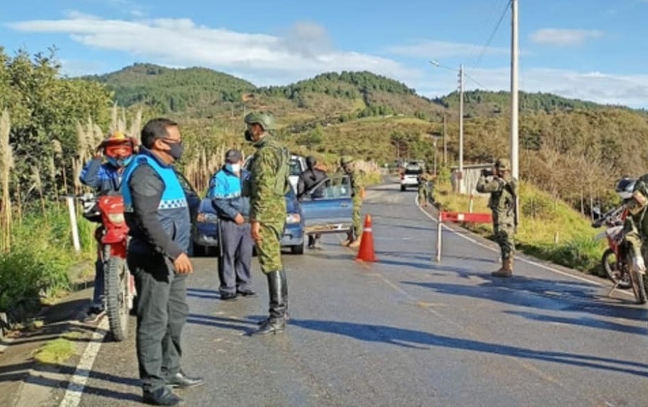 Se están realizando controles en vías y calles para que se cumplen las medidas de bioseguridad.