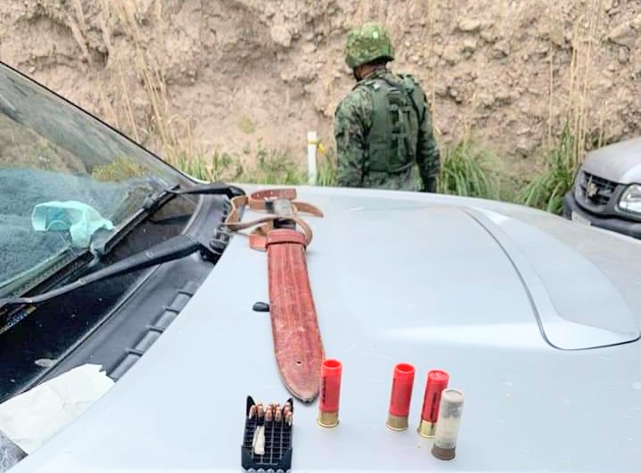 Los artefactos incautados fueron entregados a la Policía.