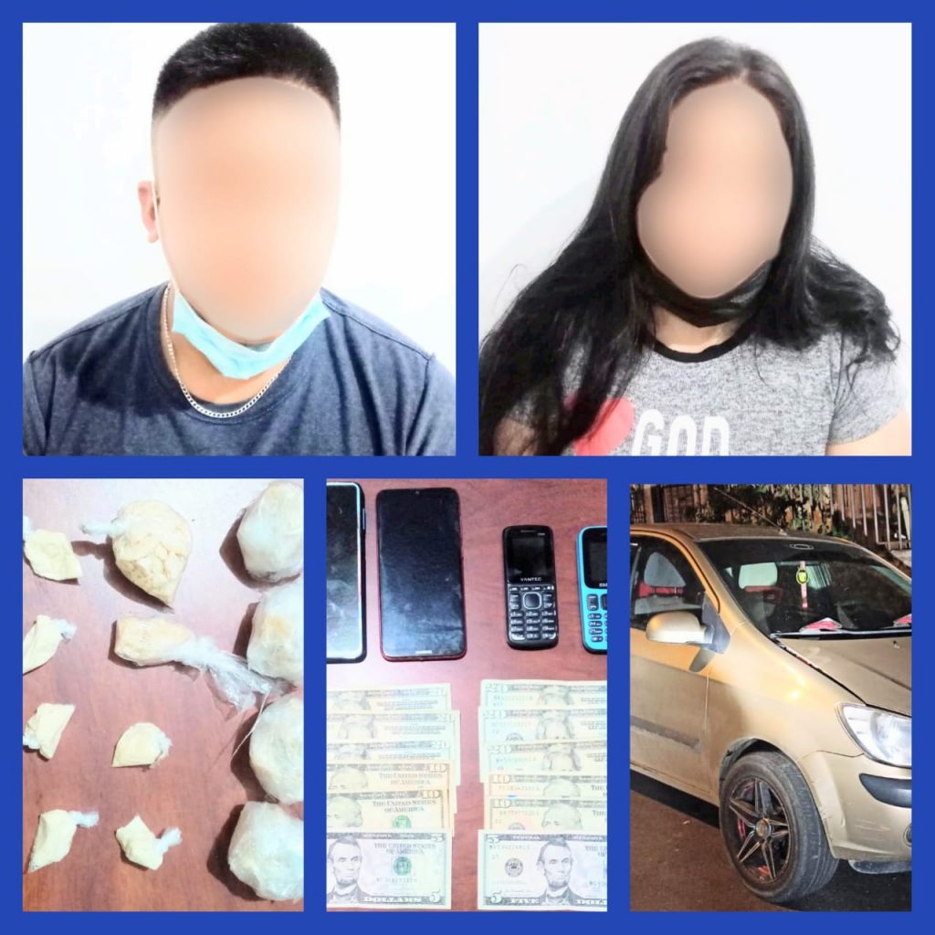 La pareja sabría utilizar un vehículo para distribuir el alcaloide.