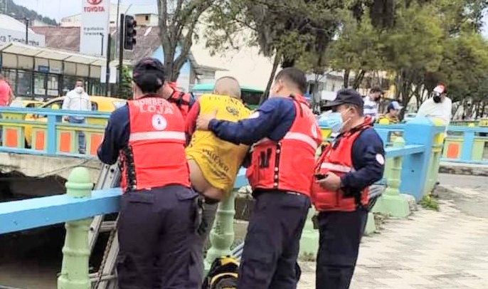 No sufrió lesiones el ciudadano, que estaba ebrio.