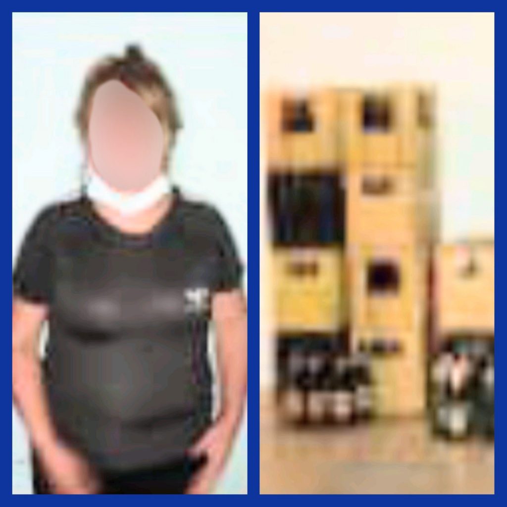 La ciudadana podría enfrentar otro cargo por quebrantar el toque de queda.