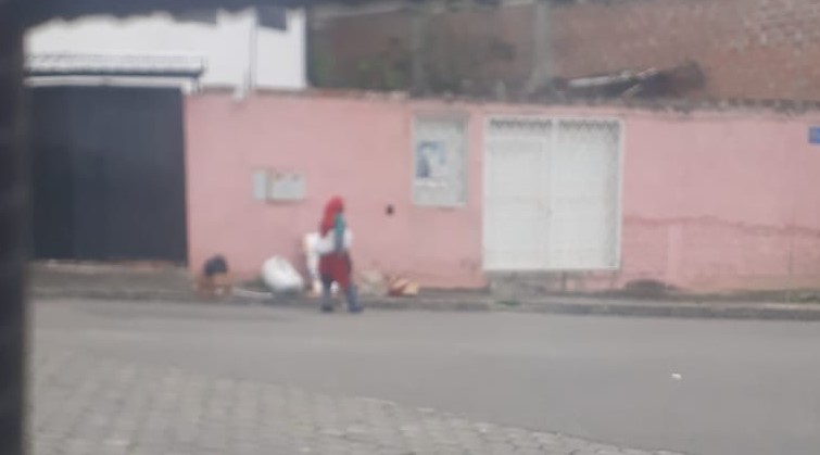 María Virginia, hace un año, caminaba libremente y sin rumbo por las calles de Loja.