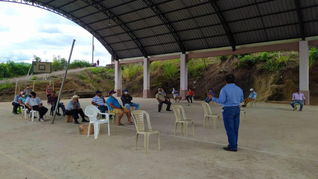 En la cita se informó aspectos relacionados con la obra a construirse.